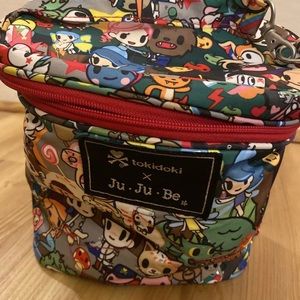 Jujube X Tokidoki cosmetic makeup bag